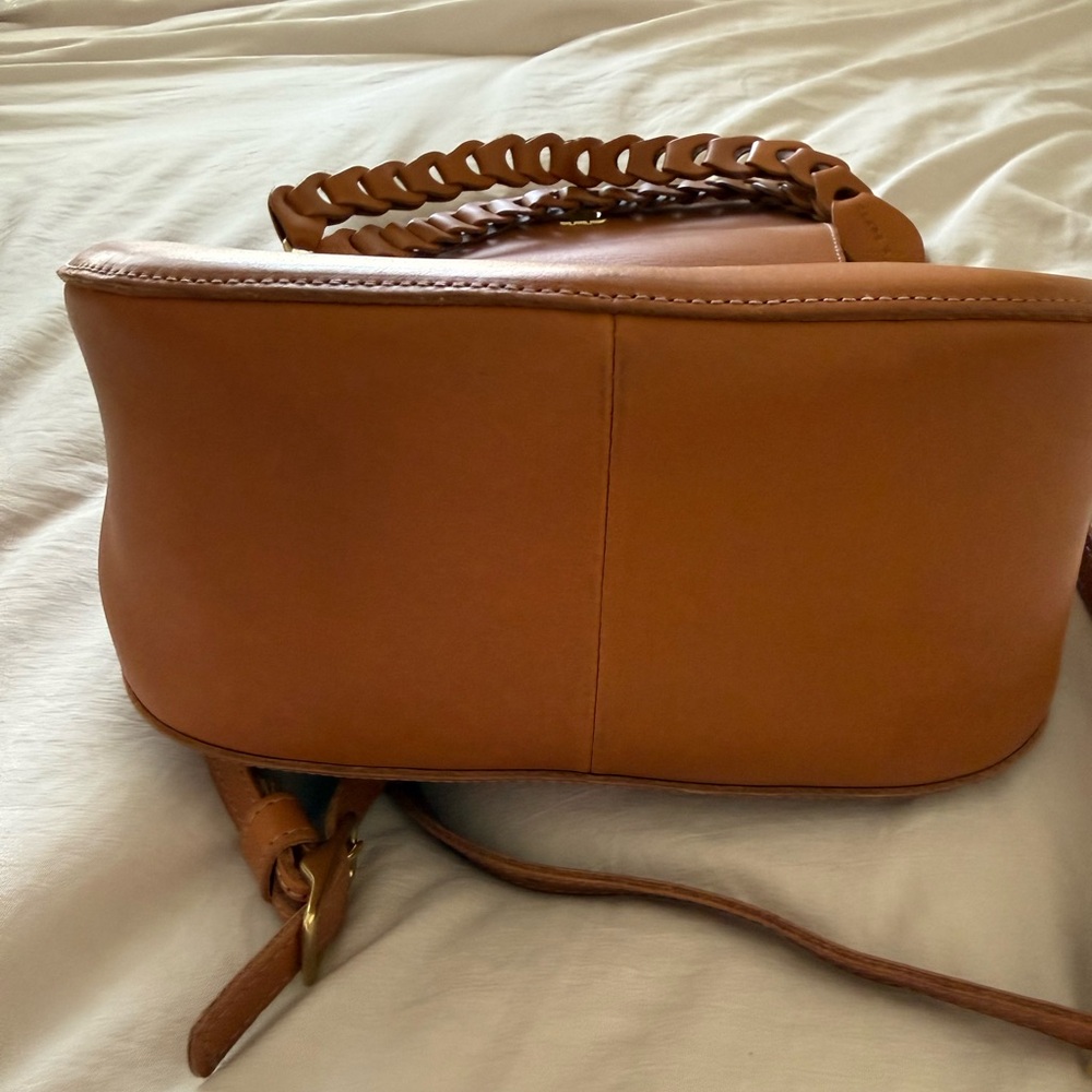 Clare V Louis Turnlock - Tan.  includes short and long strap! - Picture 6 of 7